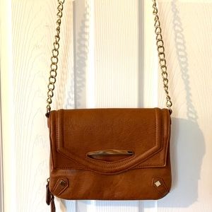 Danielle Nicole Brown/Gold Crossbody Bag